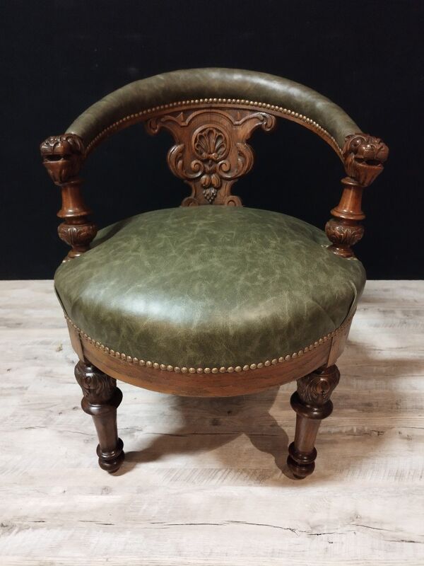 Fauteuil de bureau henri ii