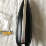 Retractable wood design hook black wood