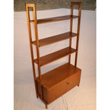 Scandinavian teak bookcase 1960