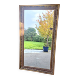 Large golden mirror