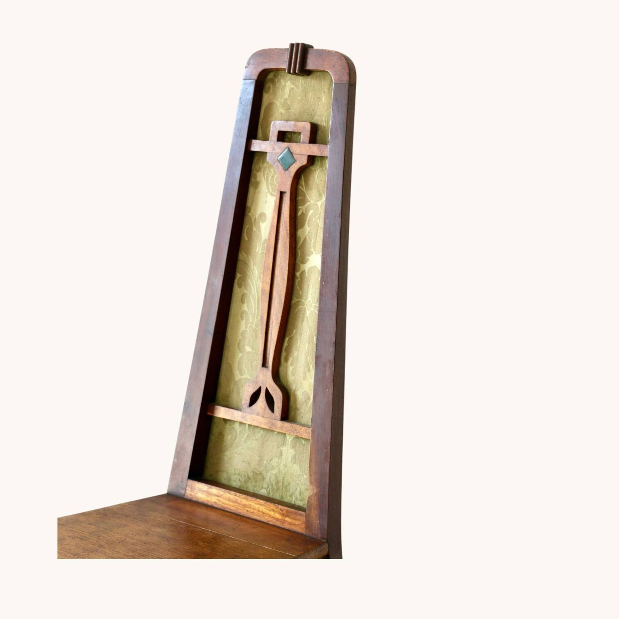 4 Chaises art&craft, Angleterre, fin19eme.