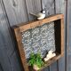 Tamis ancien en bois “dentelle”