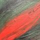Original Swedish Oil on Canvas – Abstract Expressionist Composition – Vintage & Framed