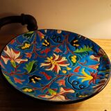 Longwy enamel plate