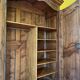 Wedding wardrobe, Provençal in solid walnut