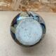 Ancien pichet boule céramique émaillée coulures vintage