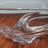 Daum crystal vase 72 cm from the 50s-60s signed
