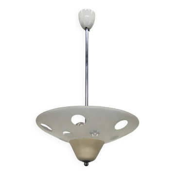 Bauhaus Chandelier by Napako, 1940s