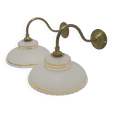 Pair of wall sconces