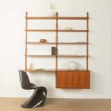 Cado | poul cadovius classic shelving system, 1950s, teak veneer