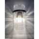 Hammered strips “listelli” murano glass belt wall sconces