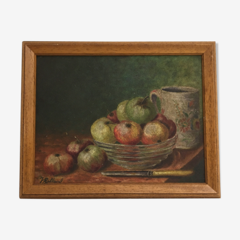 Tableau de pommes & fruits