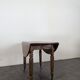 Drop-leaf table in cherry wood