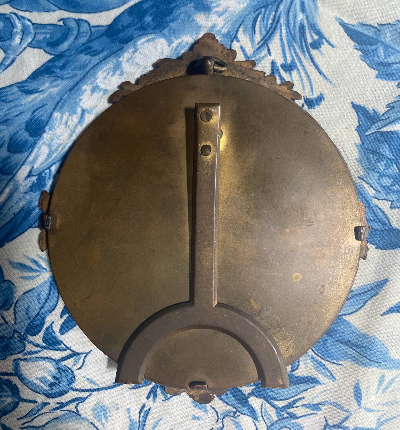 Antique gilded bronze frame