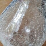 Pichet en verre craquelé