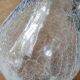 Cracked glass pitcher