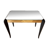 Table basse miroir années 40/50 Art Déco