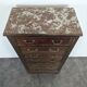 Louis XVI style trompe l'oeil weekly secretary