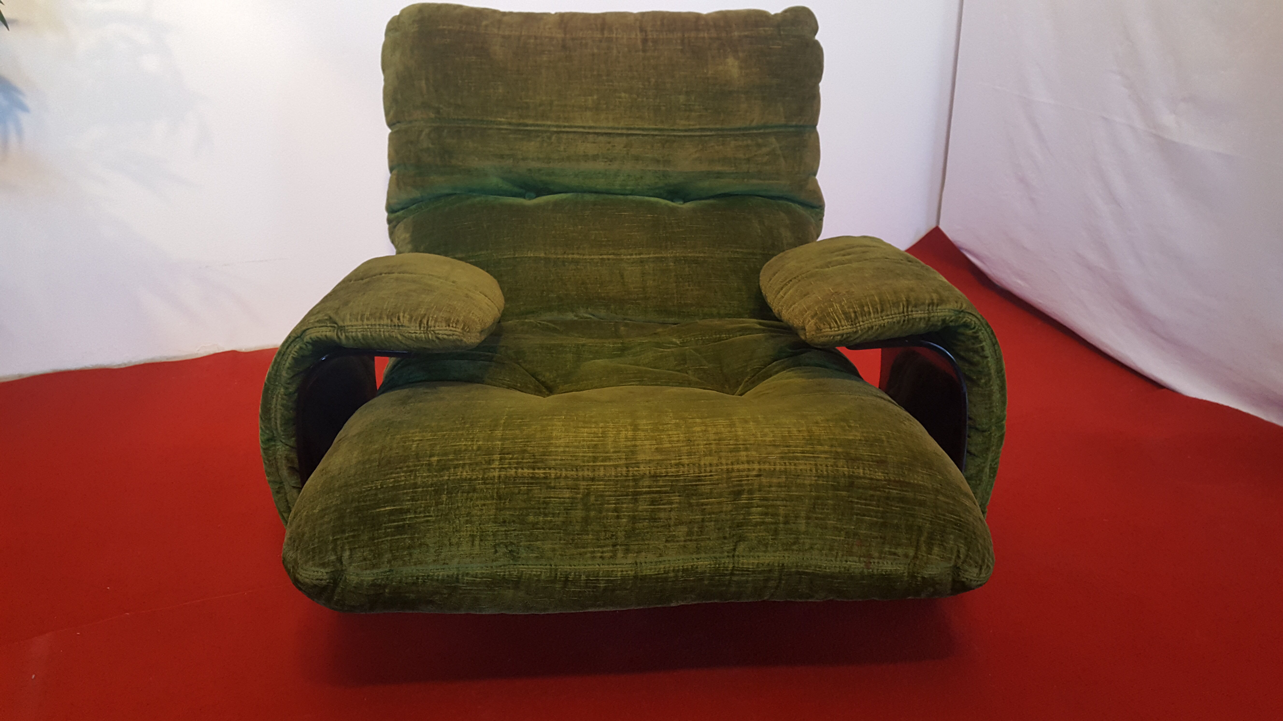 Canapé et son fauteuil par Michel Ducaroy, Ligne Roset 1970