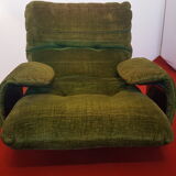 Sofa and its armchair by Michel Ducaroy, Ligne Roset 1970