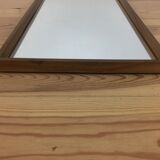 Scandinavian mirror 81x36 cm asymmetric trapeze 60s