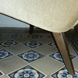 lot of 5 chairs Danish 50/60s Arno Votteler Knoll