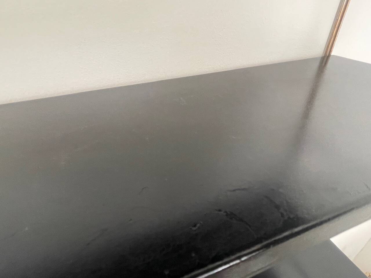 Modular vintage wall shelf, metal and brass circa 1960s