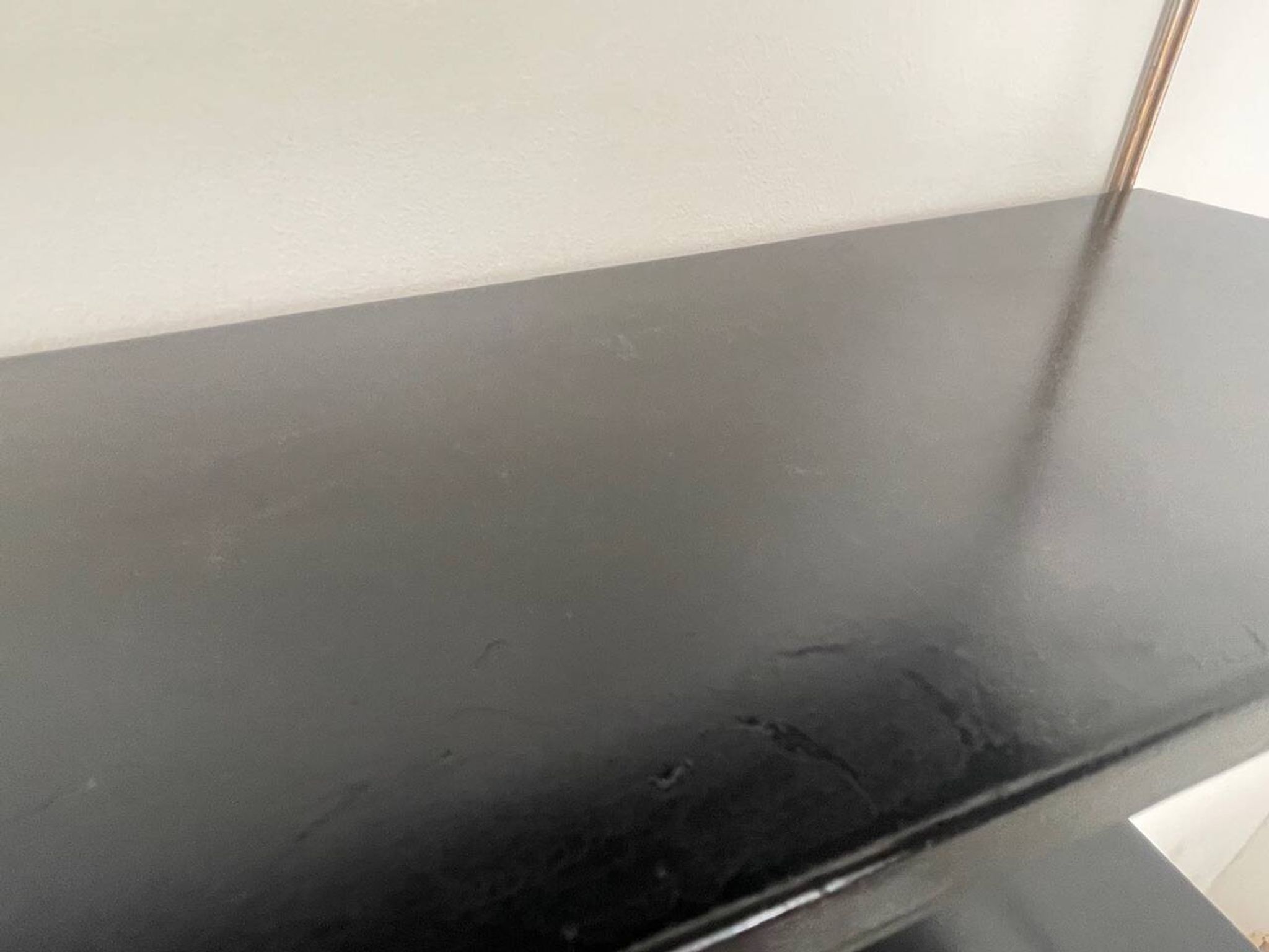 Etagère murale vintage modulable, metal et laiton circa 1960s