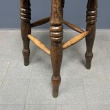 Ancien tabouret de pub anglais antique Windsor