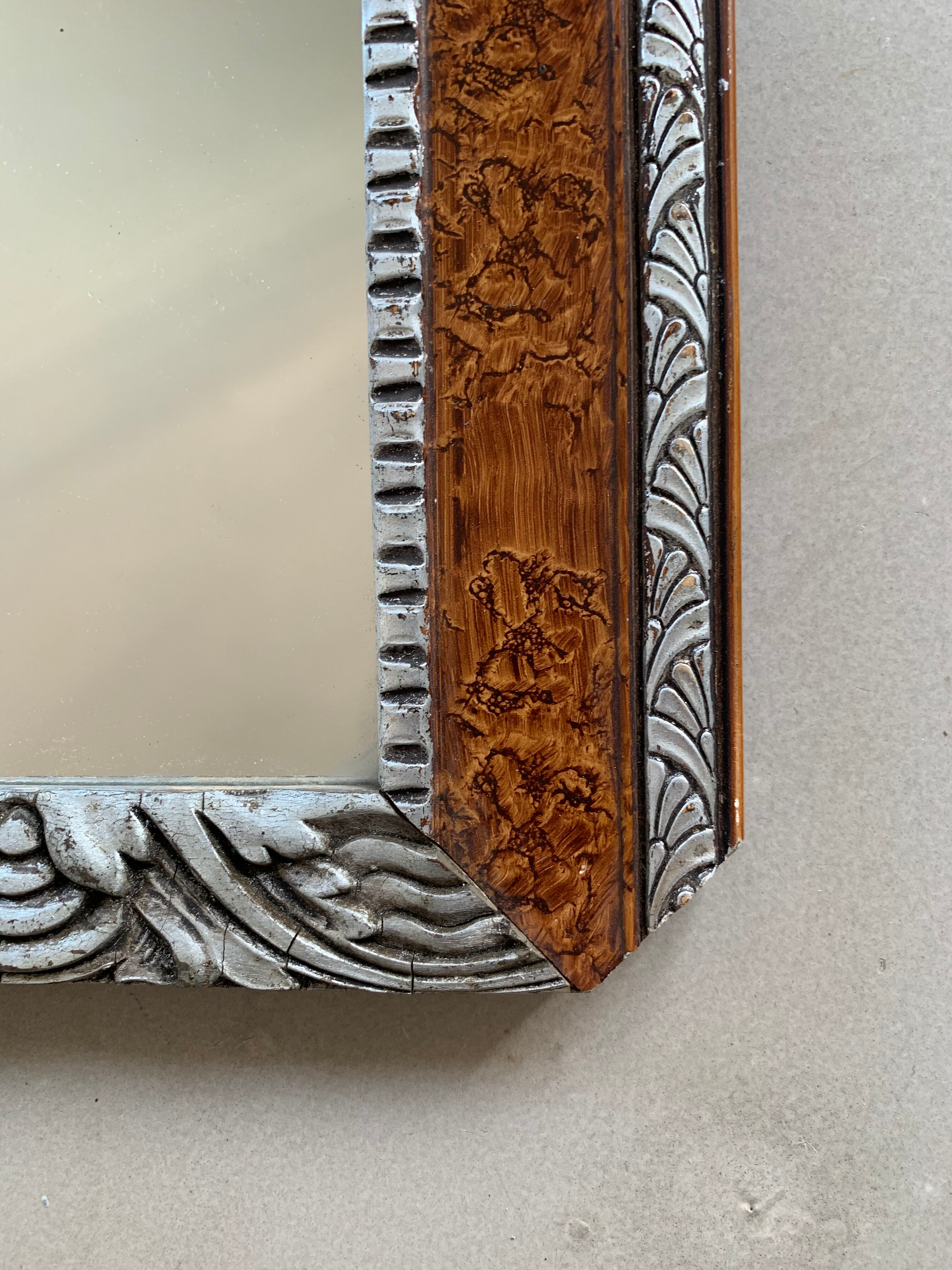 Art deco wall mirror