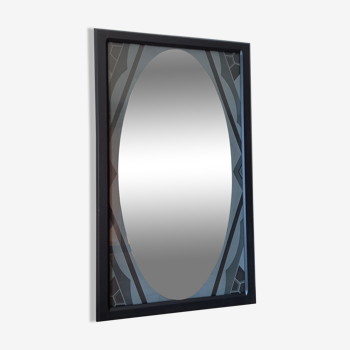 Large black mirror