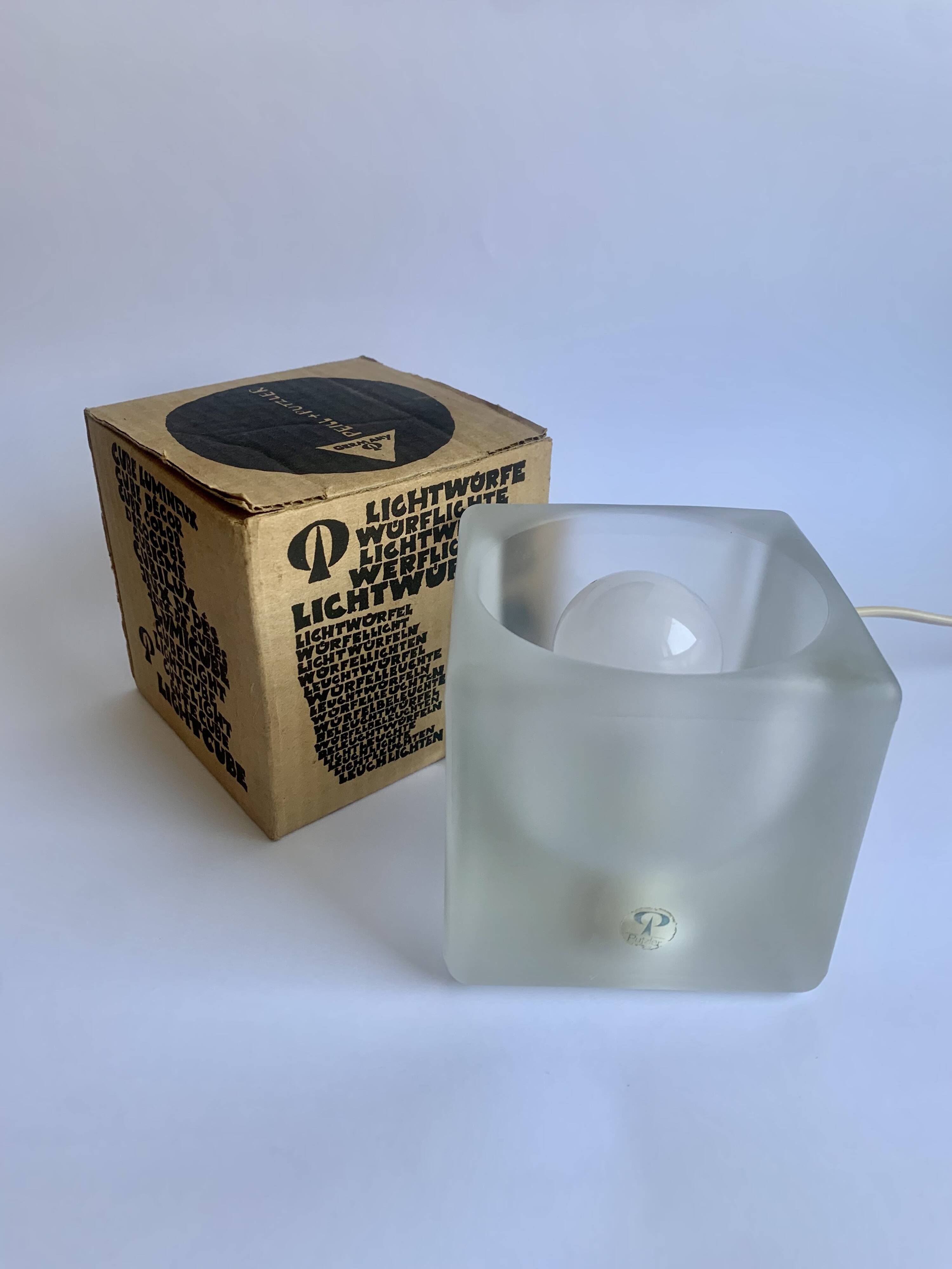 Lampe de table par peill & putzler, années 1970