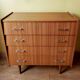 Commode vintage pieds compas 1960
