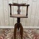 Fauteuil de coiffeur en cannnage Paul Tournay