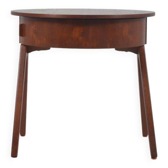 Danish side table in teak with storage space, 1960s