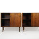 Pair of rosewood slide door sideboards, Denmark 1960s
