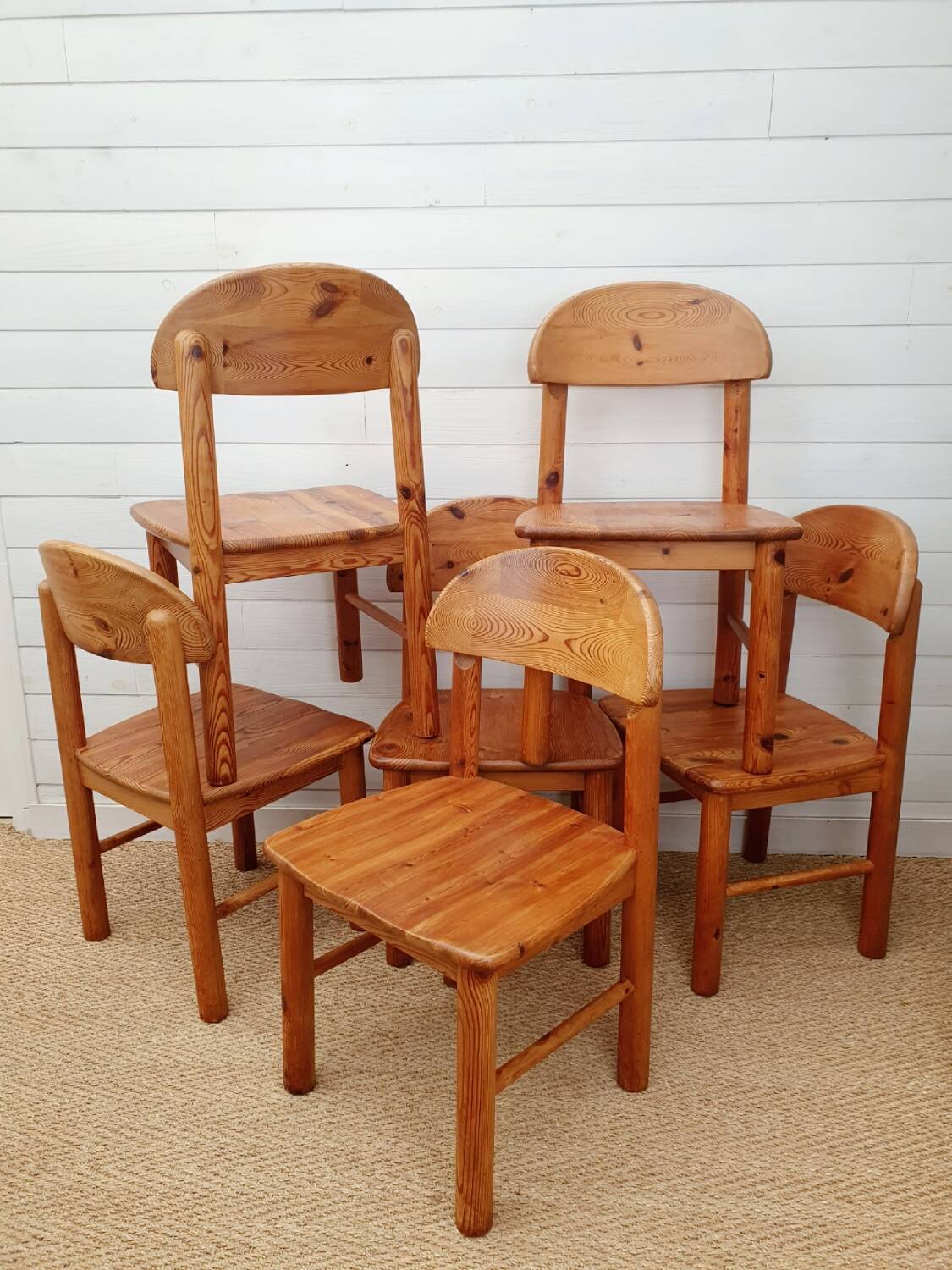 Set of 6 chairs by Rainer Daumiller 70