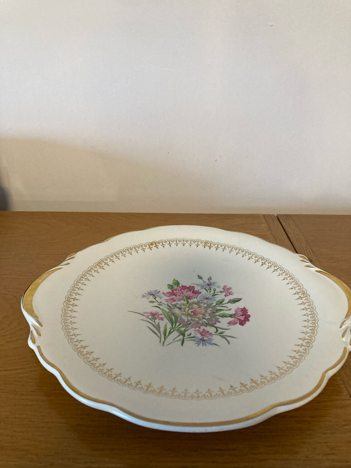 Digoin and Sarreguemines dessert service