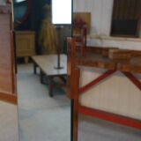Art Deco design psyche mirror