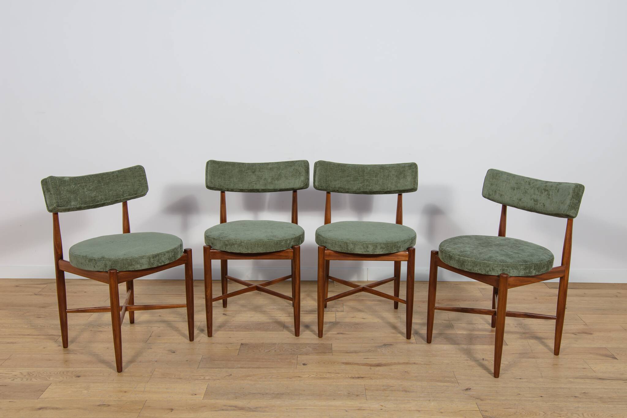Mid-Century Teak Dining Chairs by Ib Kofod Larsen for G-Plan, 1960s.