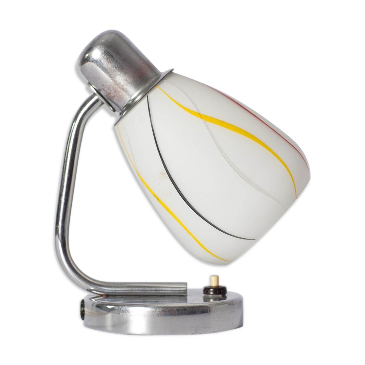 Lamp Napako chrome circa 1940-1950 s