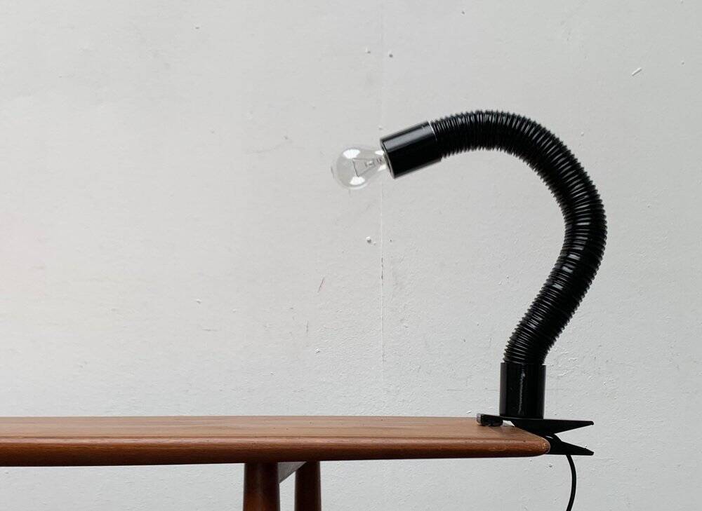 Cobra clamp desk lamp from the mid-century space age, 1960s