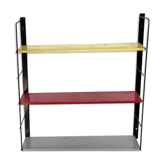 Vintage wall shelf minimalist of the 1960s Pilastro Tomado Holland