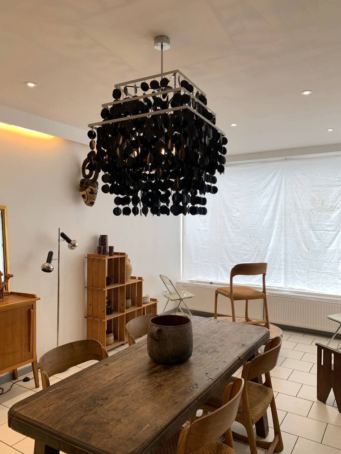 Chandelier Kare Design Pampille circa 1980