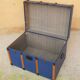 Blue vintage trunk