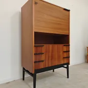 Wooden secretary by Frantisek Mezulanik for Up Zavody