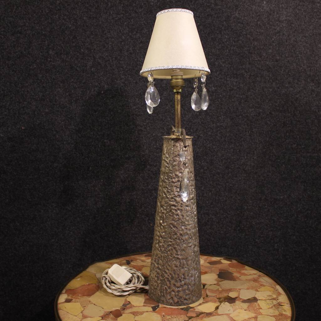 20th-century Italian lamp stamped Bragalini Bologna