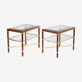 Pair of side table