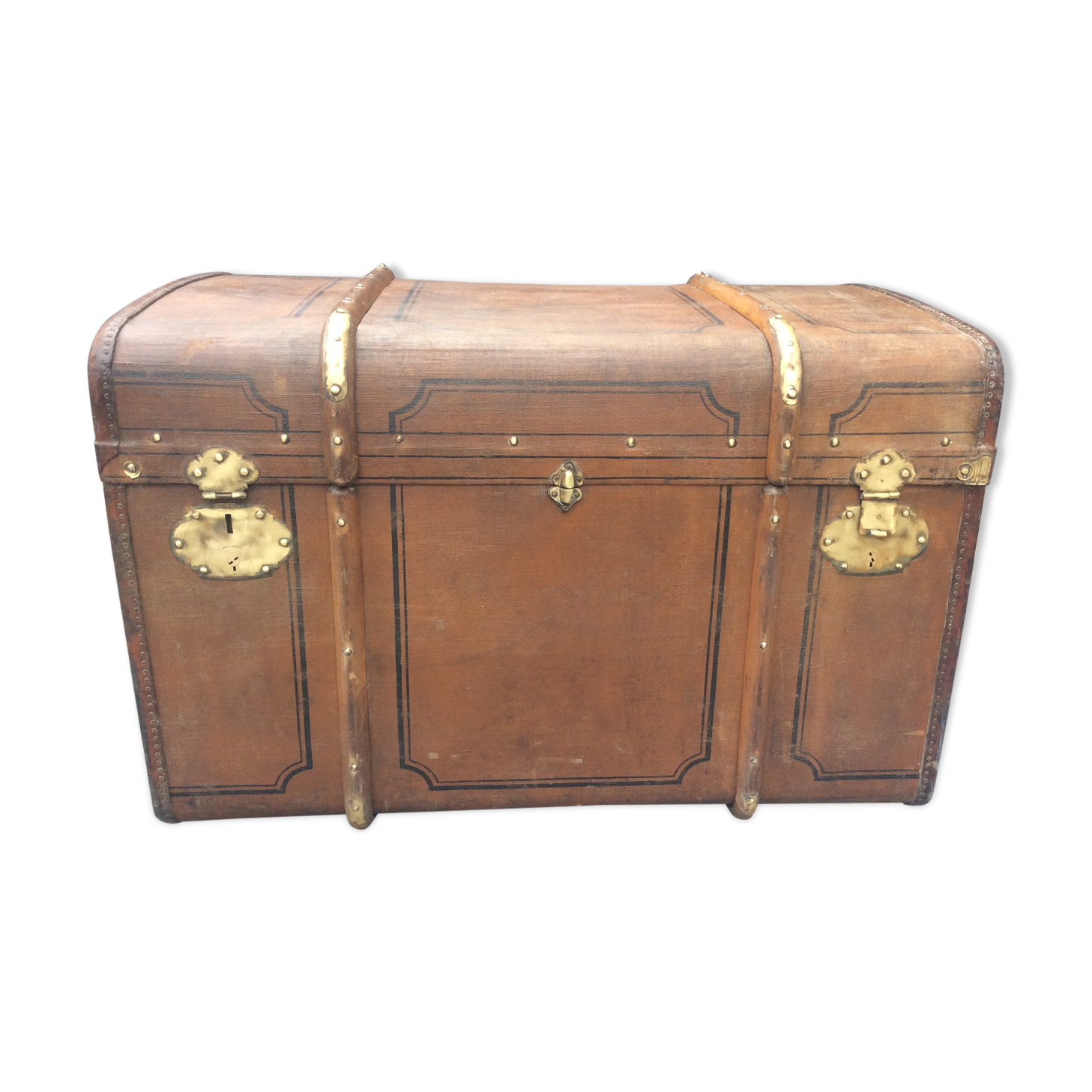 Luxury travel trunk 19 eme