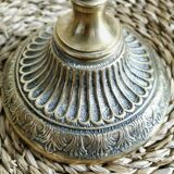 3 branch brass candlestick